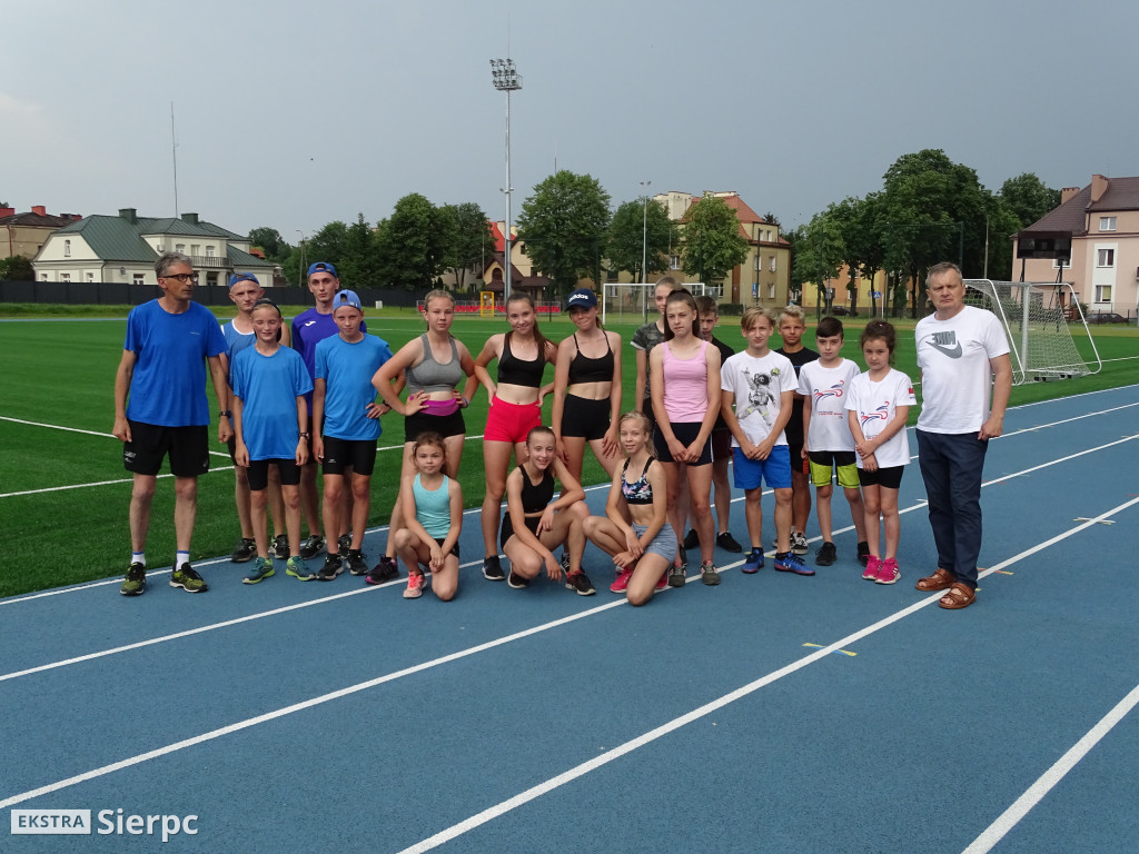 Pokazowy trening lekkoatletyczny