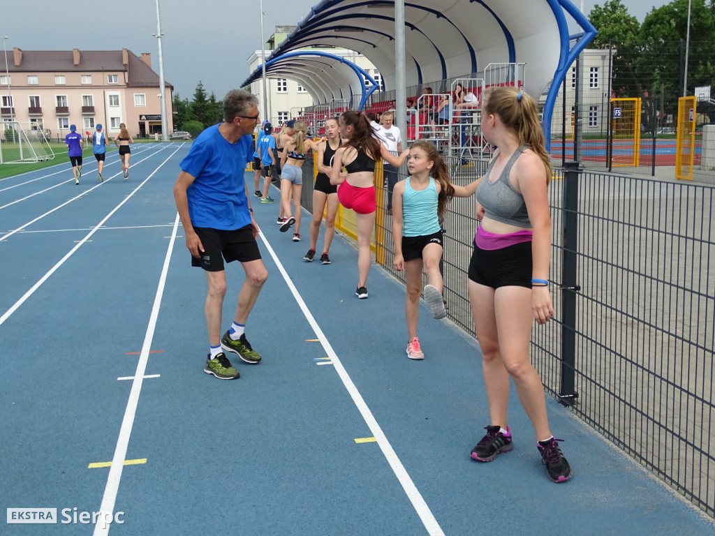 Pokazowy trening lekkoatletyczny