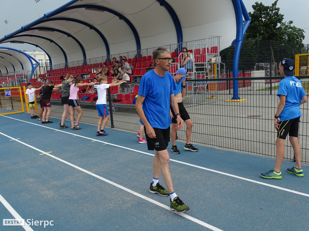 Pokazowy trening lekkoatletyczny