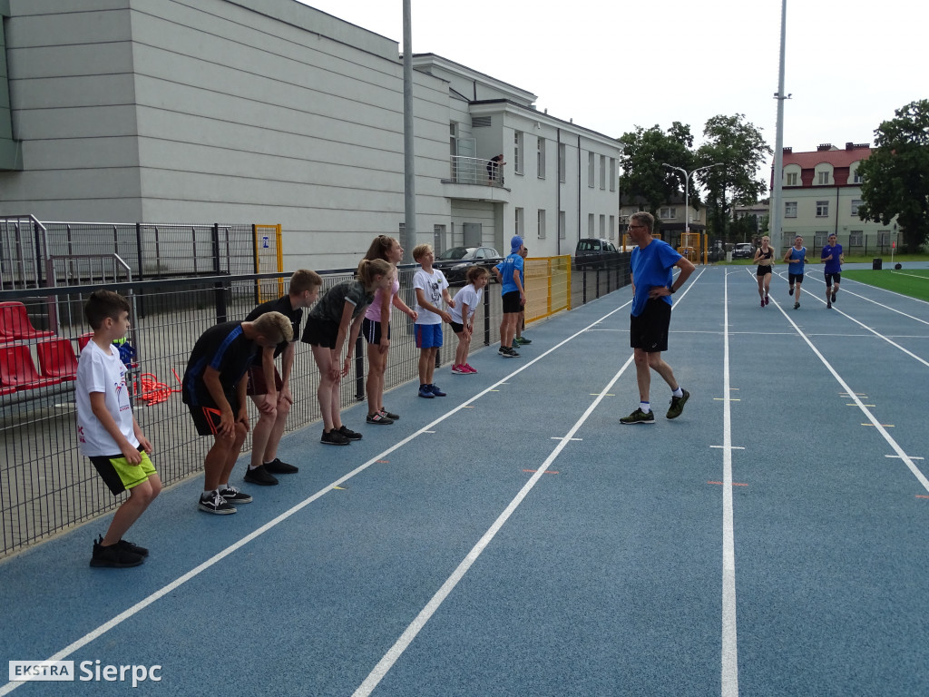 Pokazowy trening lekkoatletyczny