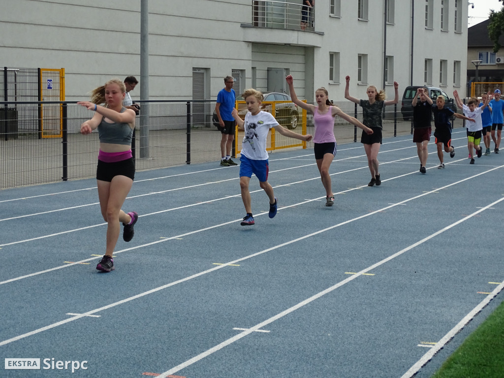 Pokazowy trening lekkoatletyczny
