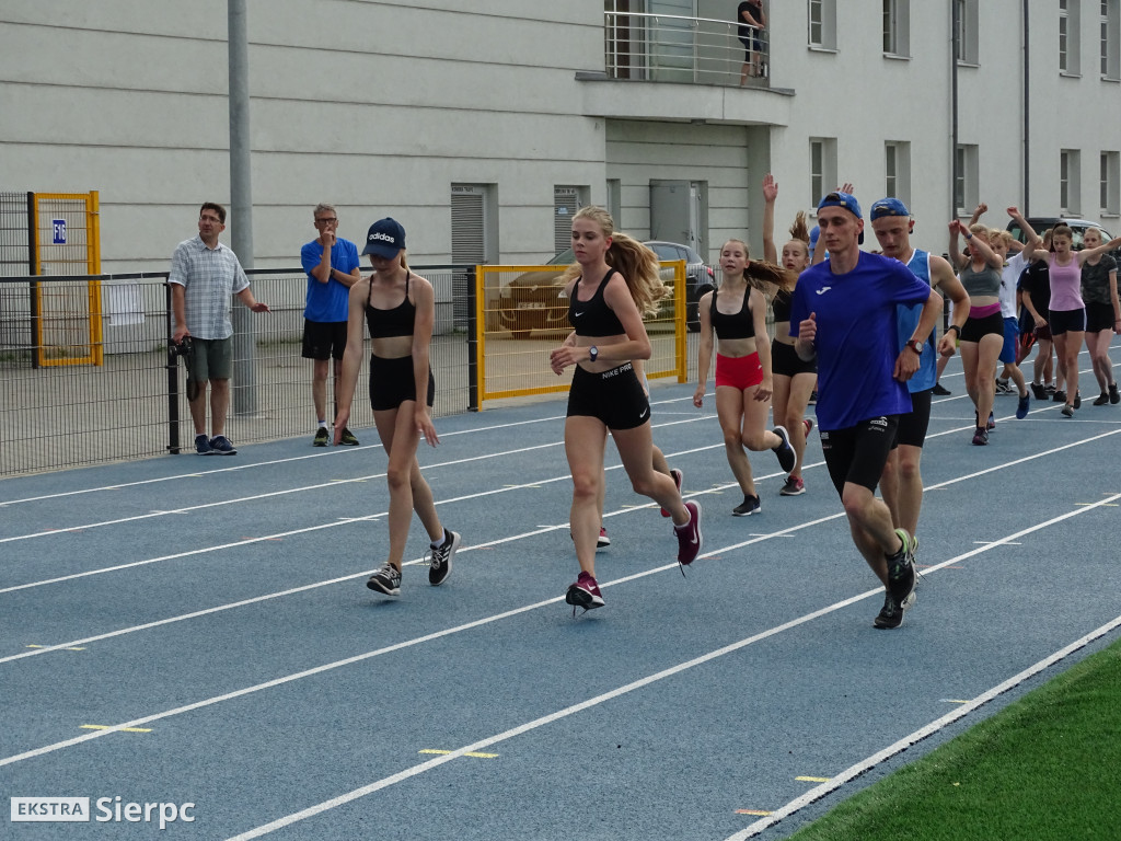 Pokazowy trening lekkoatletyczny