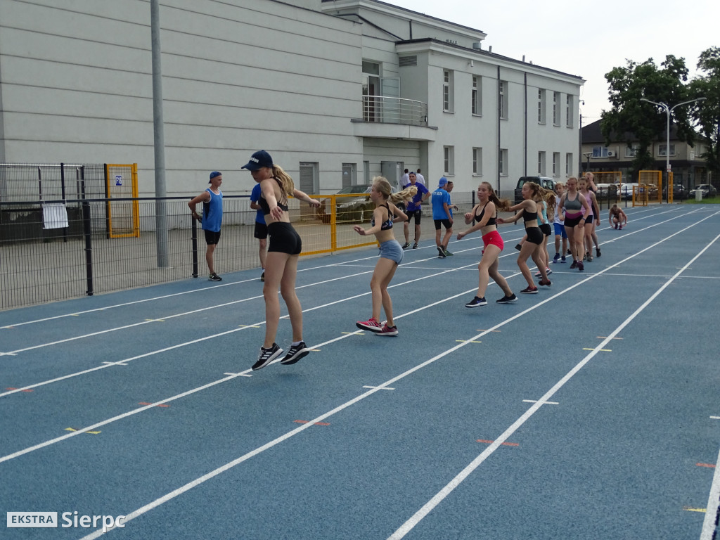 Pokazowy trening lekkoatletyczny