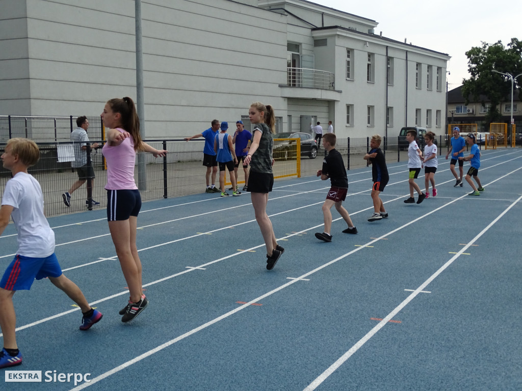 Pokazowy trening lekkoatletyczny