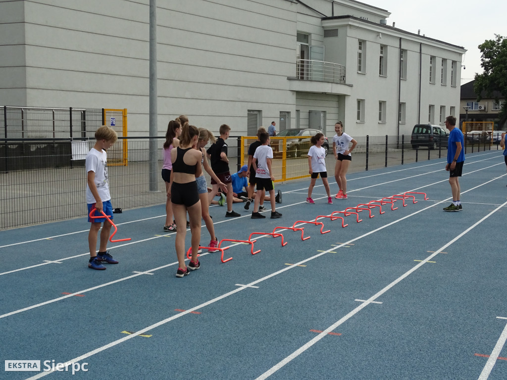 Pokazowy trening lekkoatletyczny