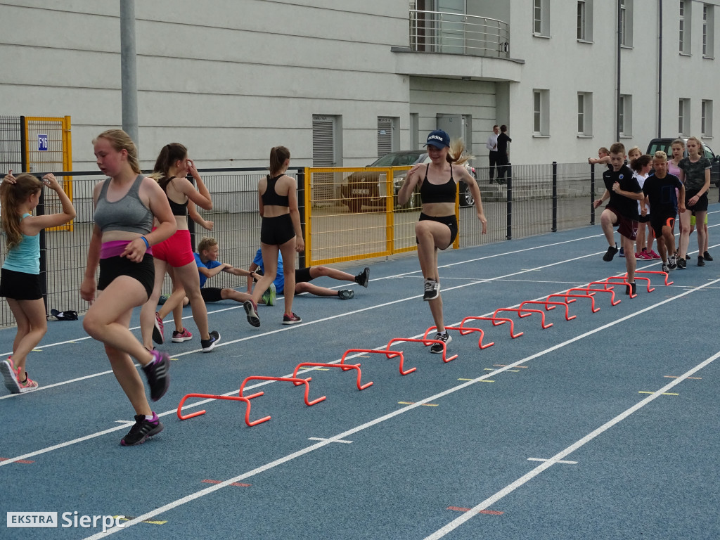 Pokazowy trening lekkoatletyczny