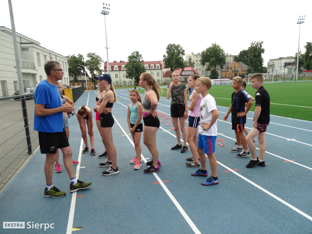 Pokazowy trening lekkoatletyczny