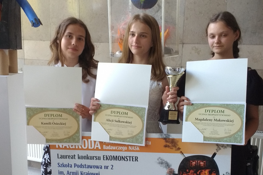Ekokonstruktorzy z sierpeckiej Dwójki i Lelic