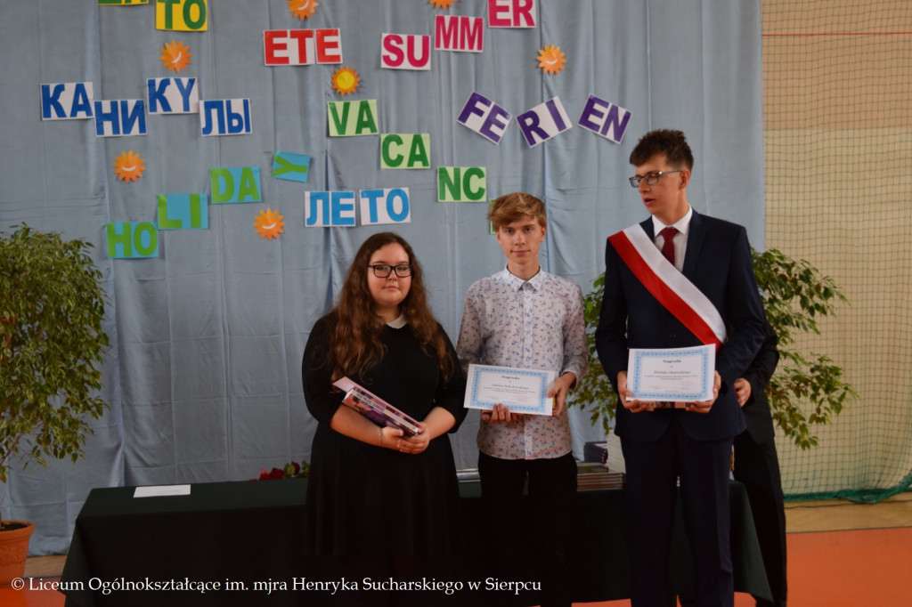 Zakończenie roku szkolnego w LO