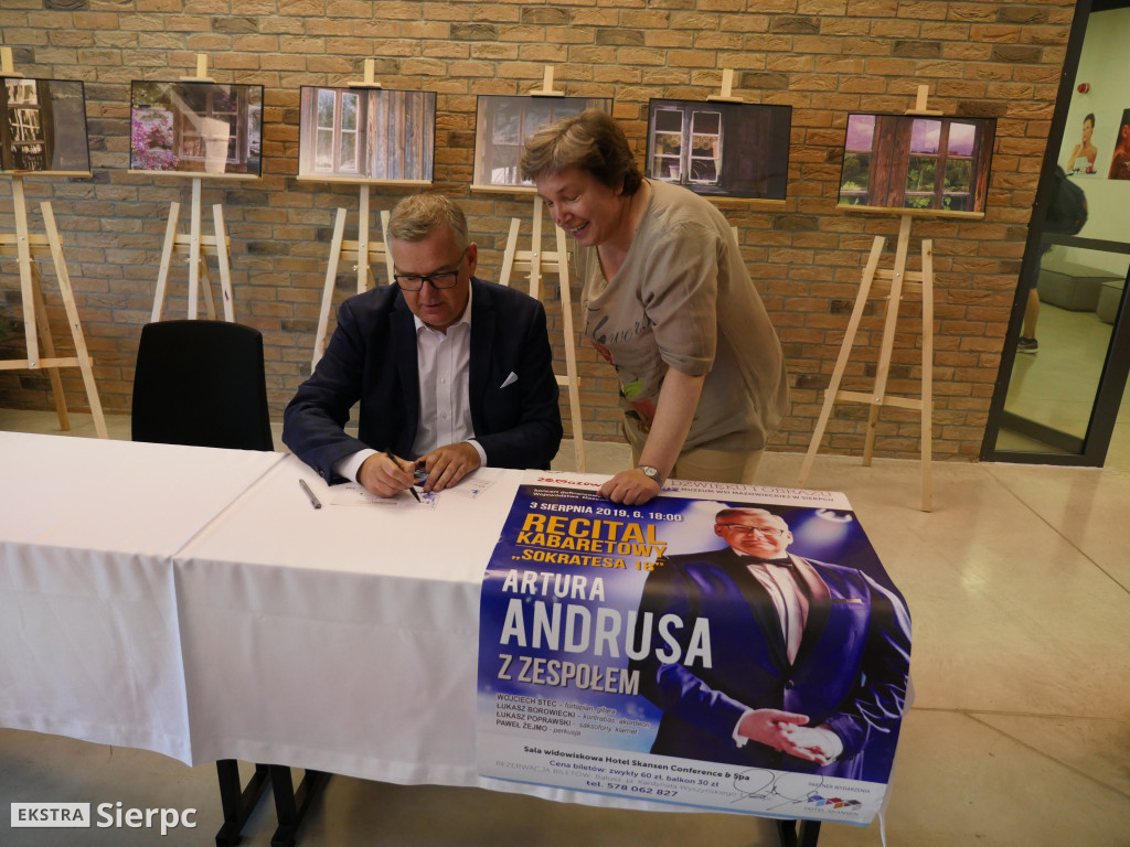 Artur Andrus w Sierpcu