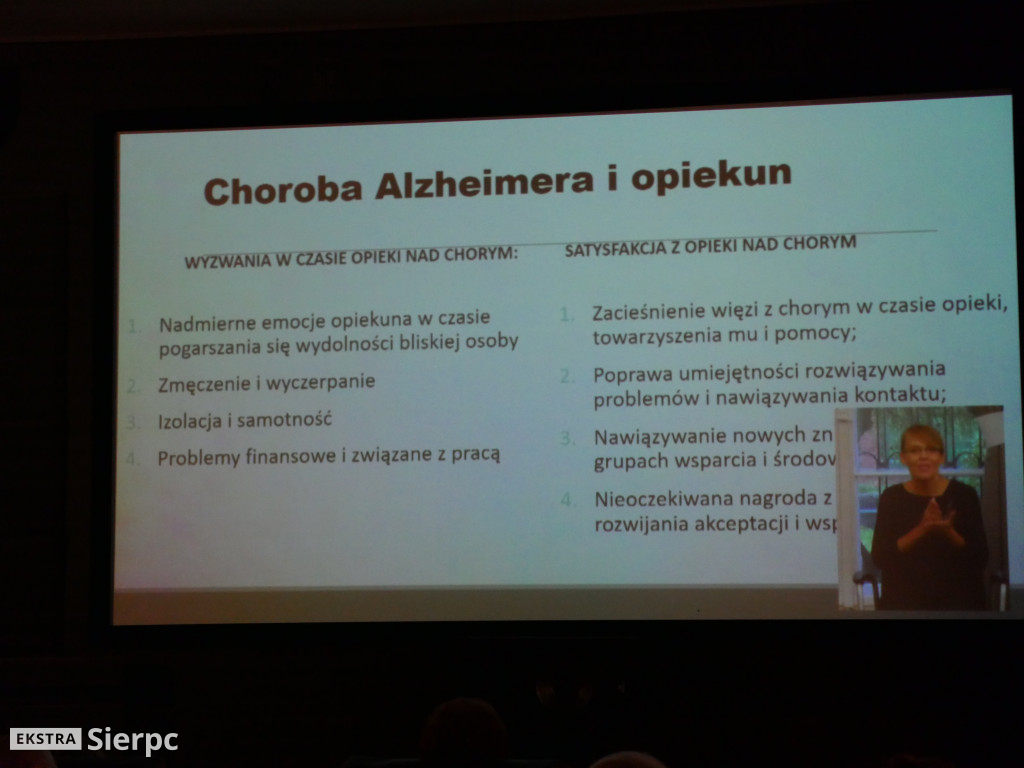 Konferencja o chorobie Alzheimera