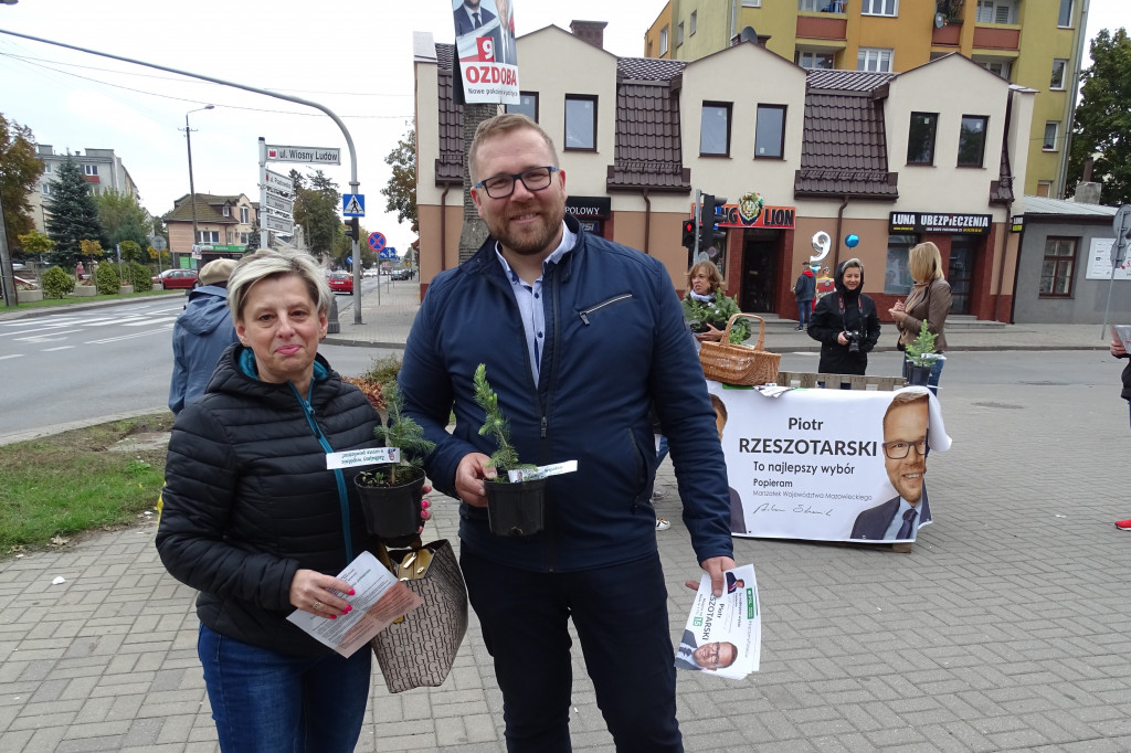 Akcja rozdawania drzewek