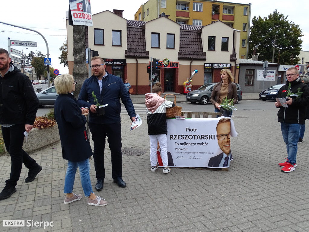 Akcja rozdawania drzewek