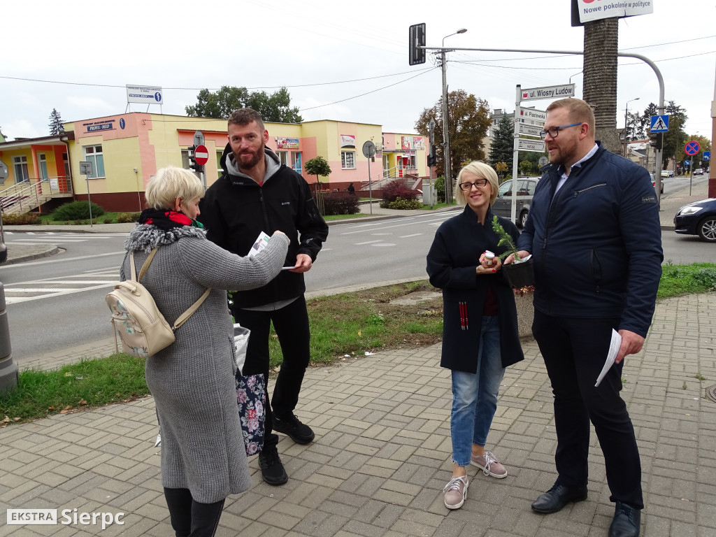 Akcja rozdawania drzewek