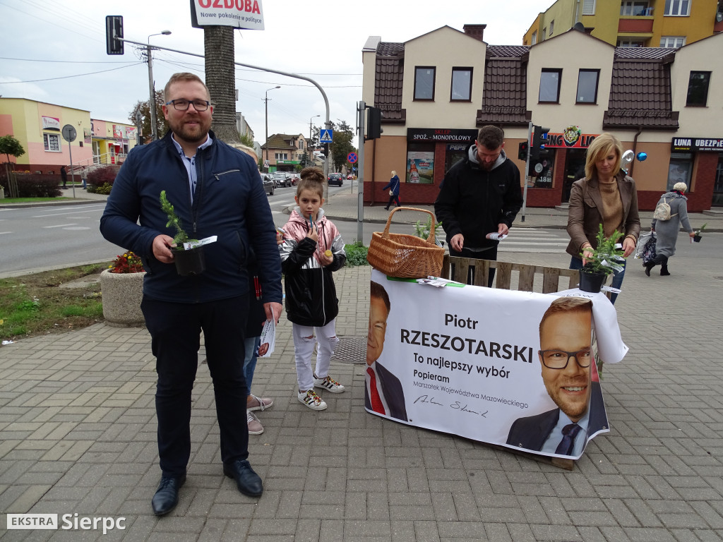 Akcja rozdawania drzewek