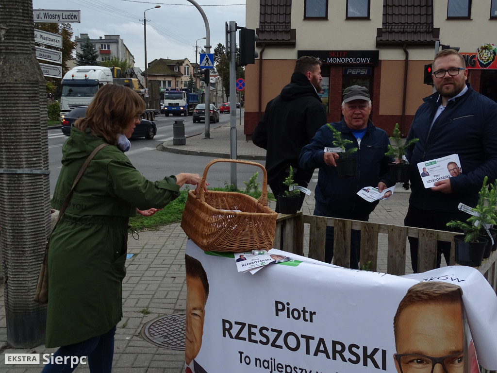 Akcja rozdawania drzewek