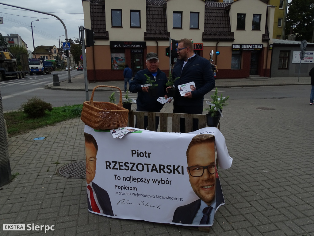 Akcja rozdawania drzewek