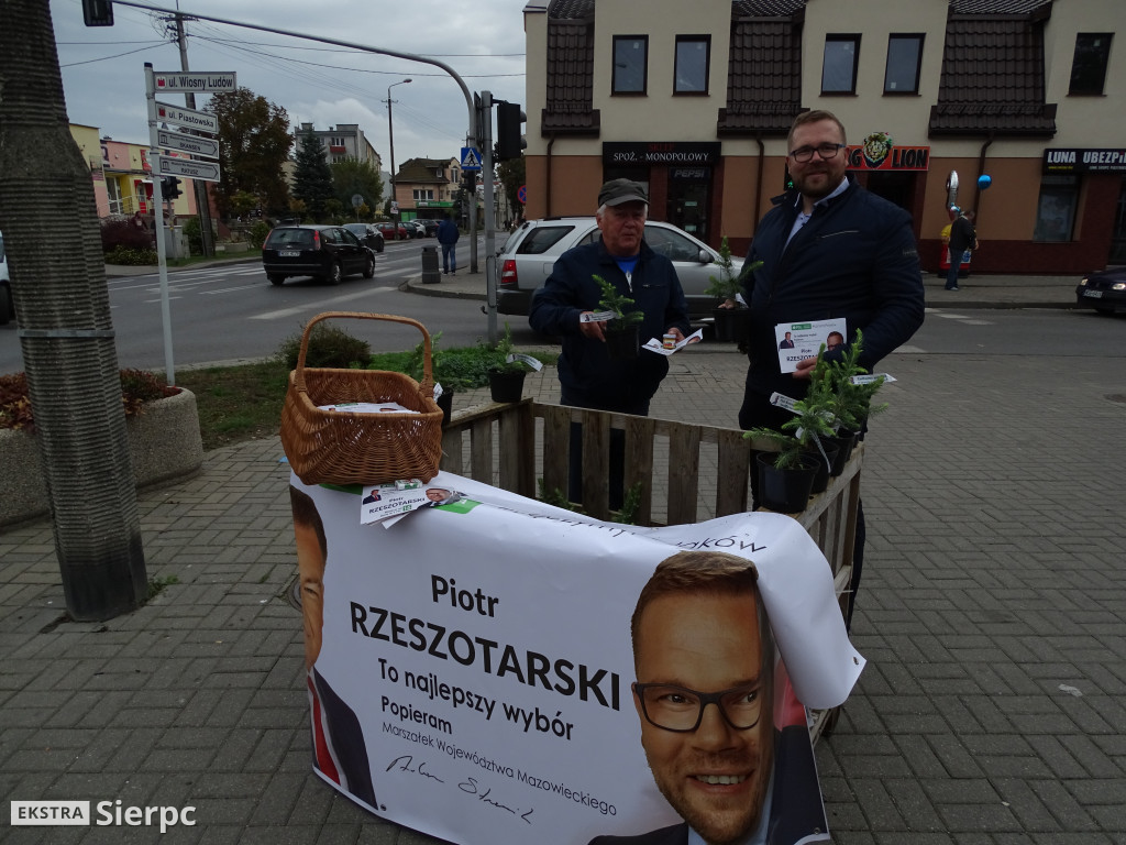 Akcja rozdawania drzewek