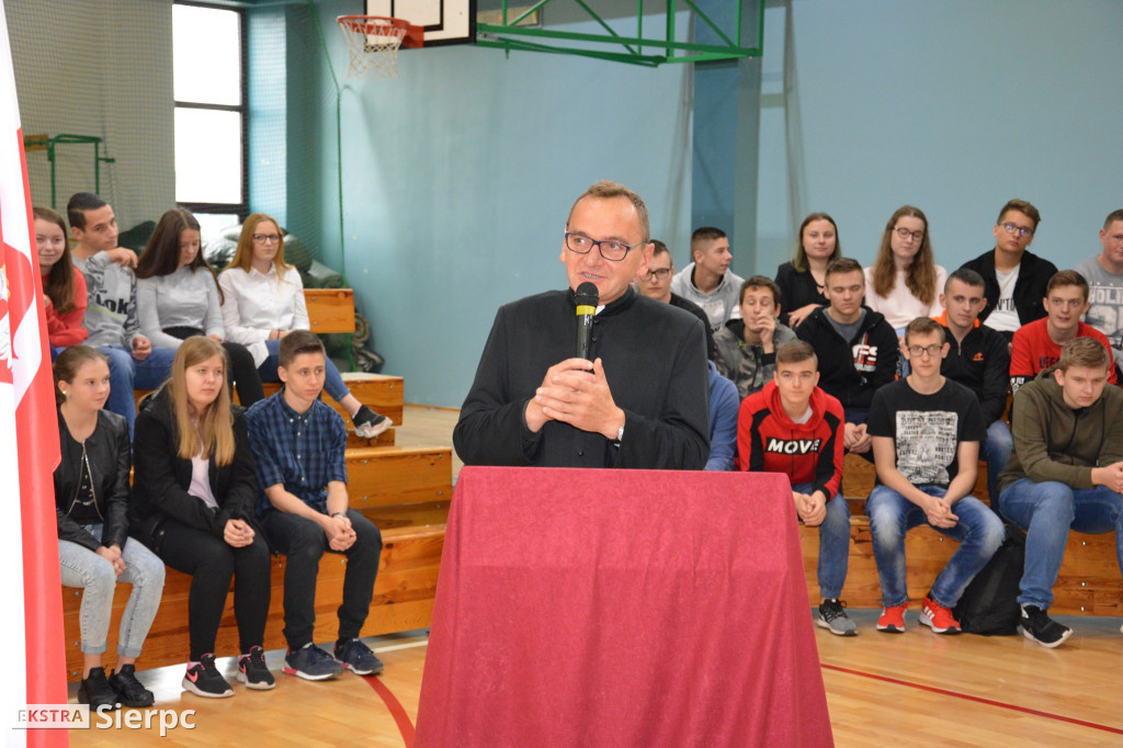 Ślubowanie kadetów w Zawidzu