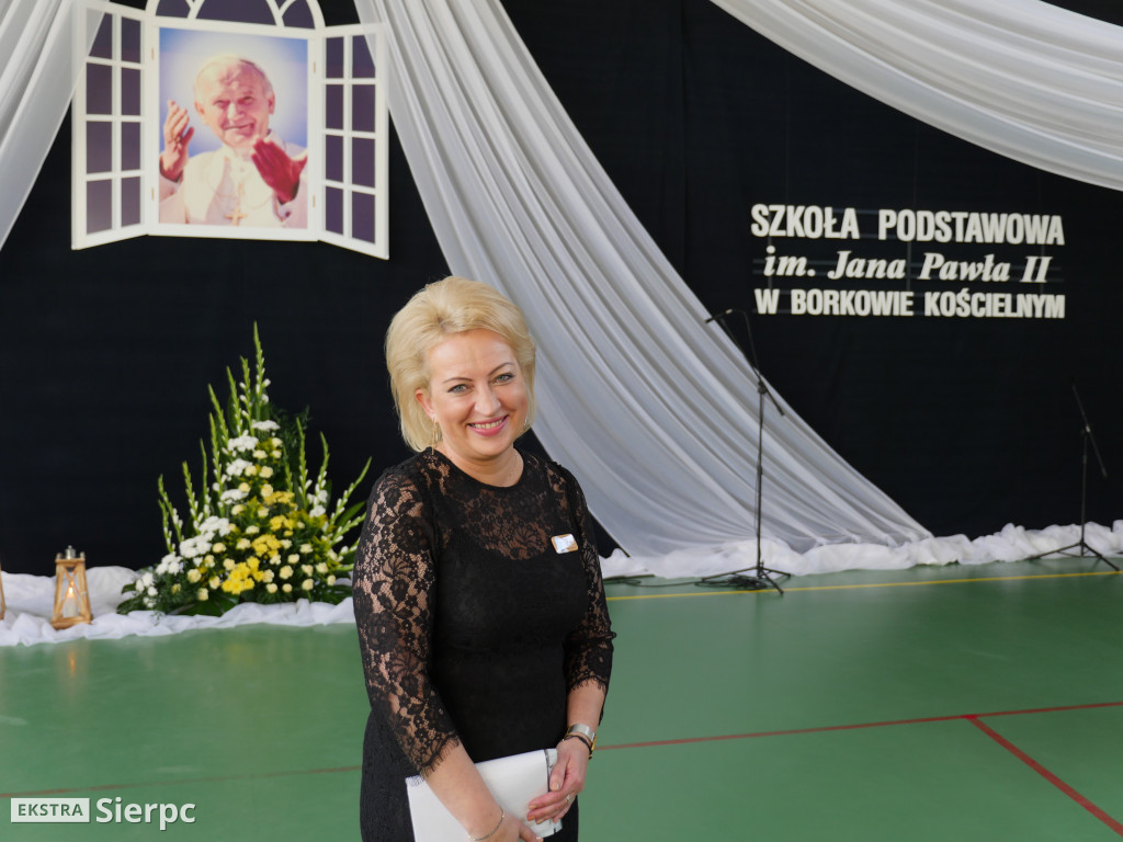 Nadanie imienia szkole w Borkowie
