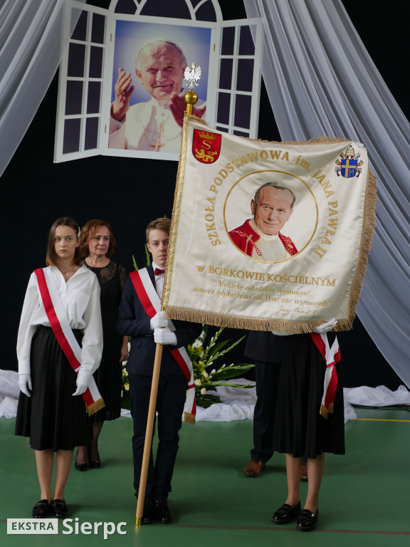 Nadanie imienia szkole w Borkowie