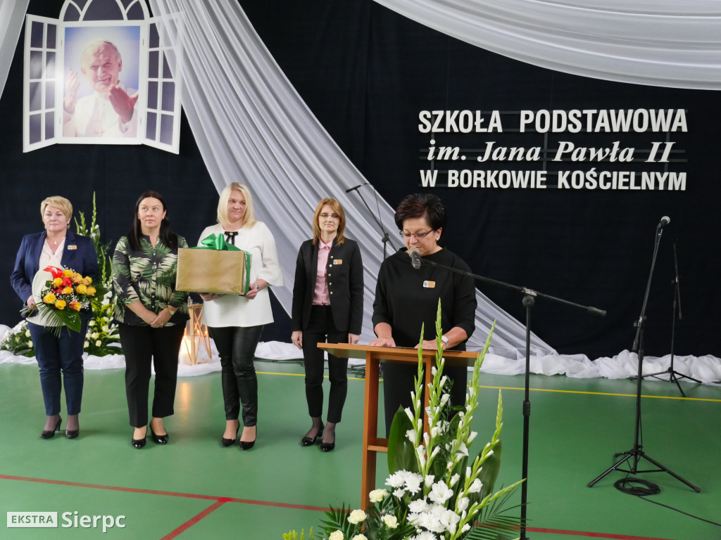 Nadanie imienia szkole w Borkowie