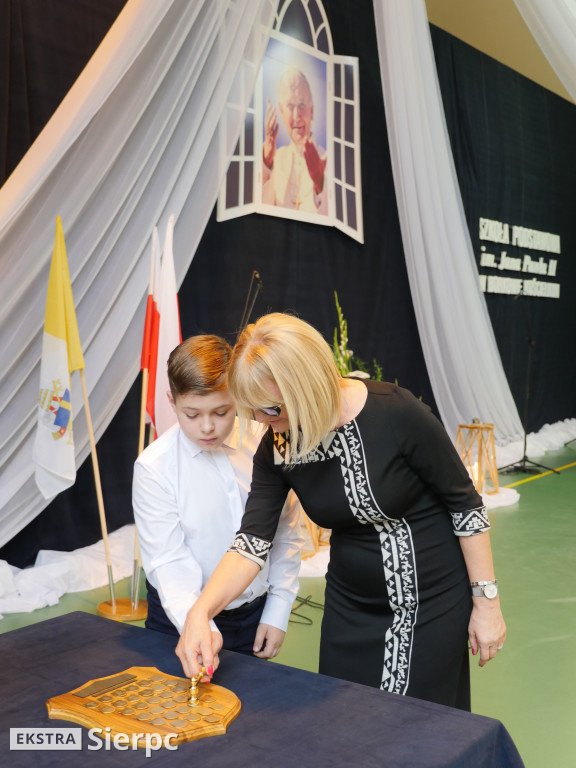 Nadanie imienia szkole w Borkowie