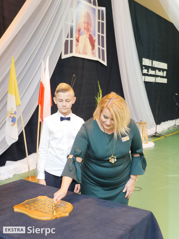 Nadanie imienia szkole w Borkowie