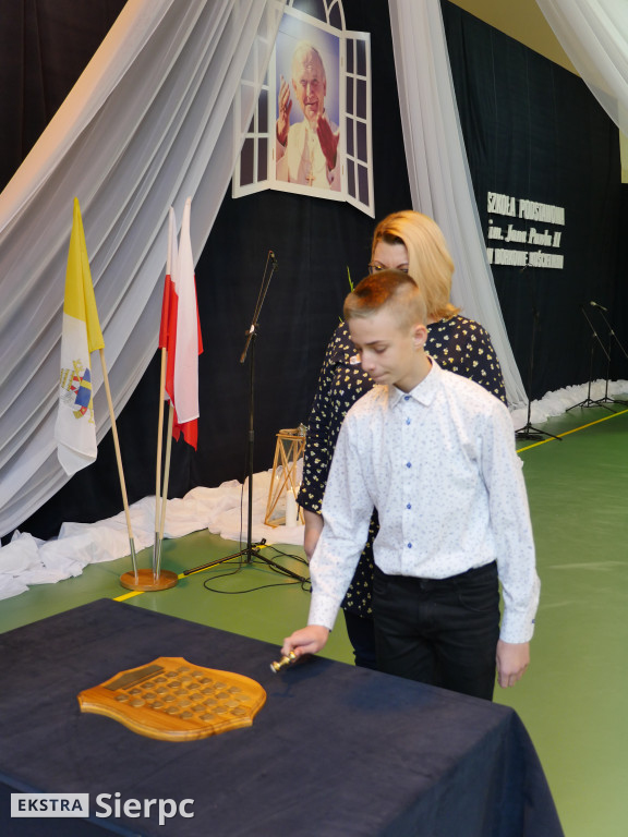 Nadanie imienia szkole w Borkowie