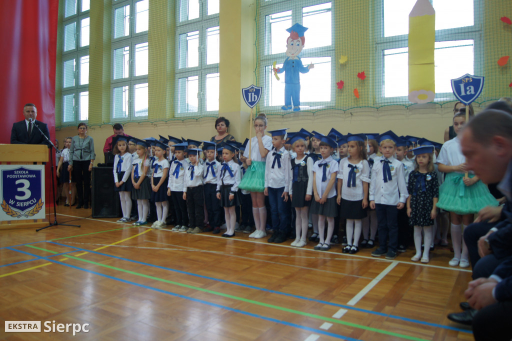 Ślubowanie w SP nr 3 w Sierpcu