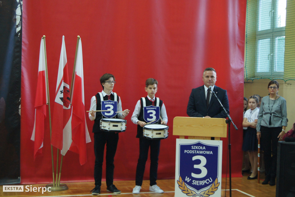Ślubowanie w SP nr 3 w Sierpcu