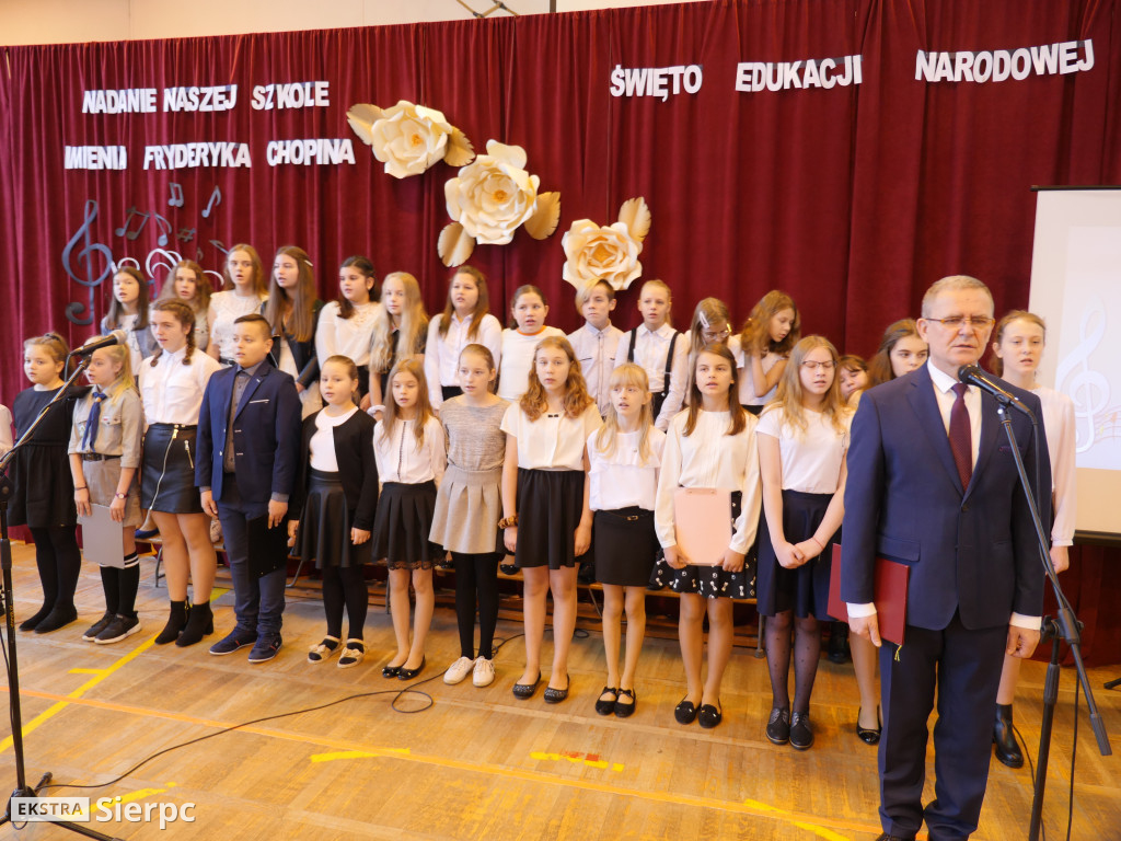 Nadanie imienia szkole w Rościszewie