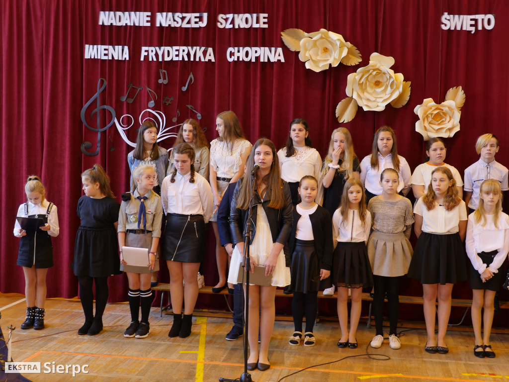 Nadanie imienia szkole w Rościszewie