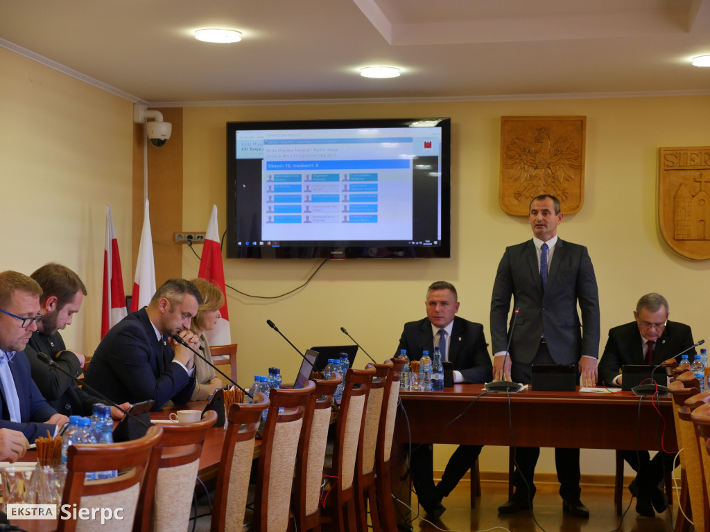 Sesja Rady Miejskiej Sierpca