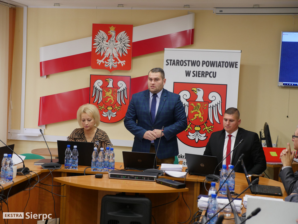 Sesja Rady Powiatu w Sierpcu