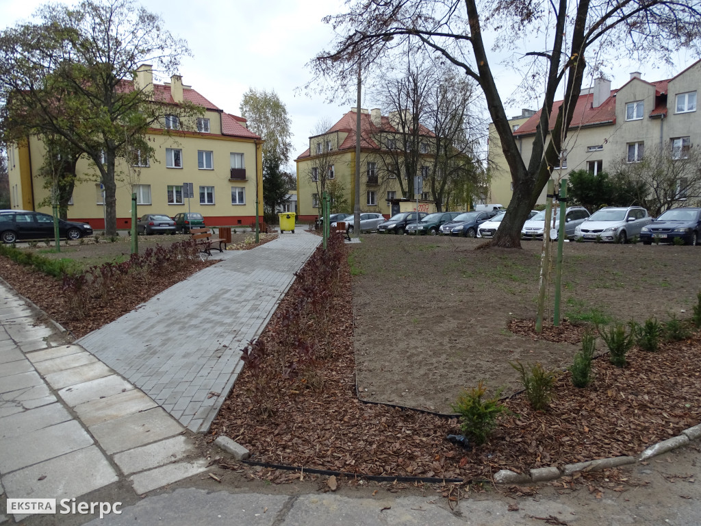 Ulica Kasztanowa w Sierpcu