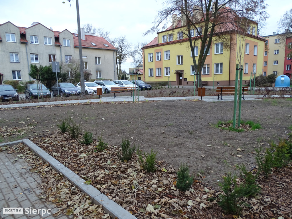 Ulica Kasztanowa w Sierpcu
