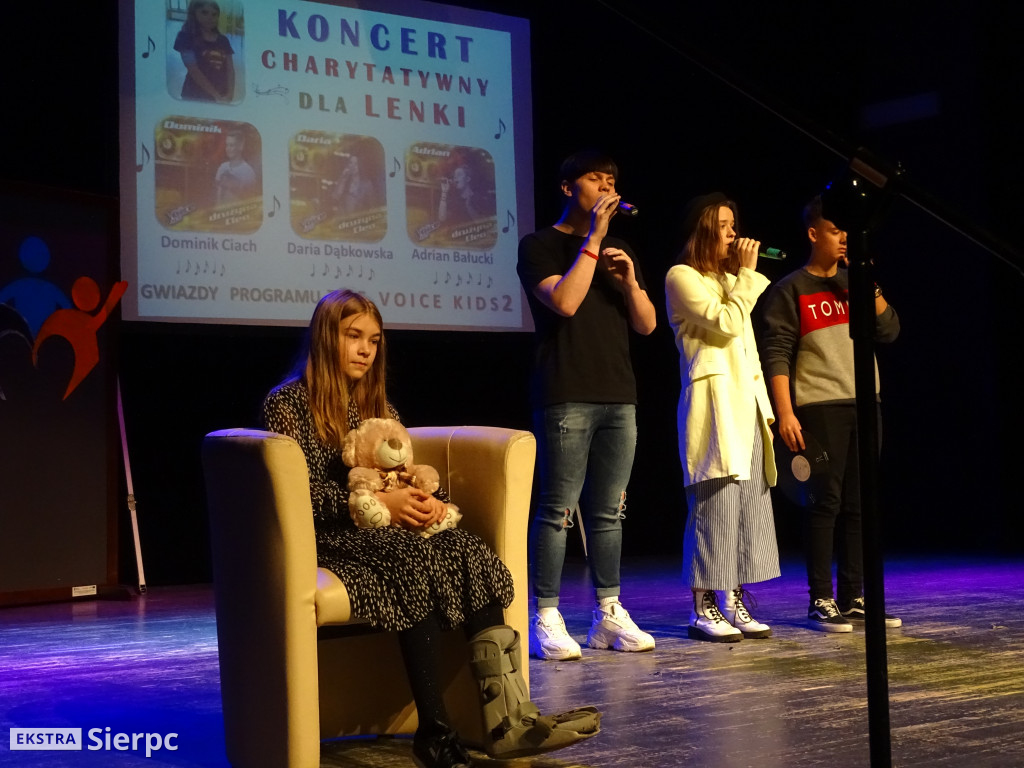 Koncert charytatywny dla Lenki