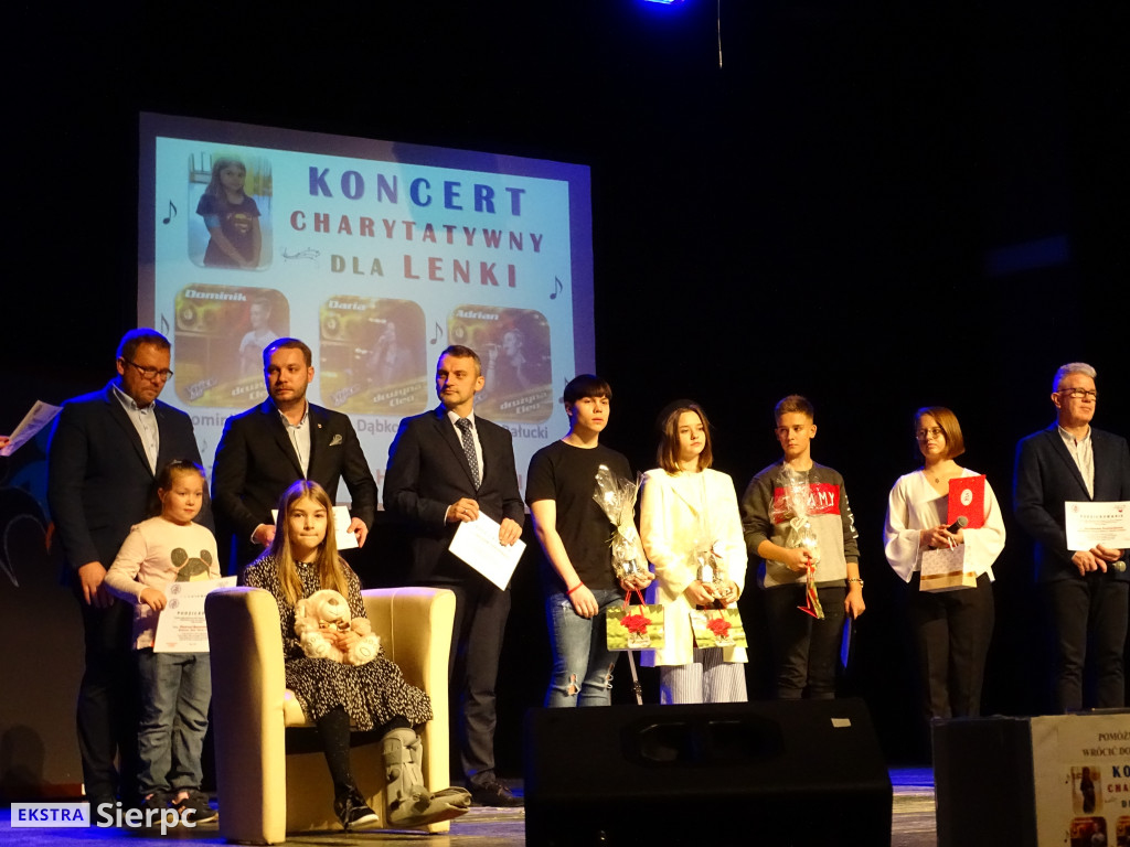 Koncert charytatywny dla Lenki