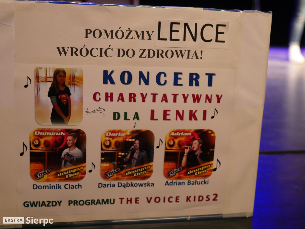 Koncert charytatywny dla Lenki