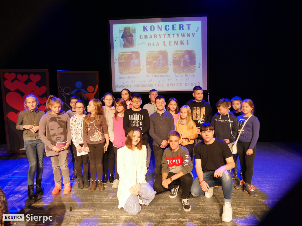 Koncert charytatywny dla Lenki