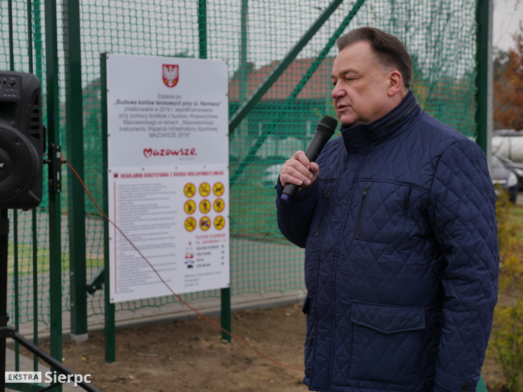 Otwarcie kortów na Zatorzu