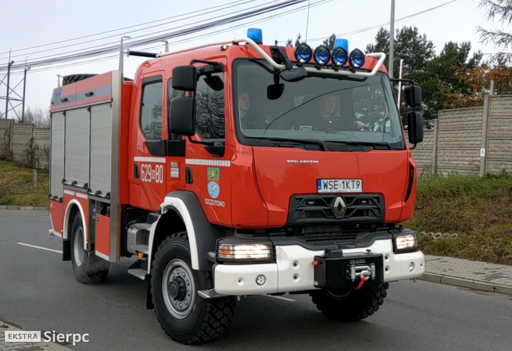 Nowy wóz OSP Szczutowo
