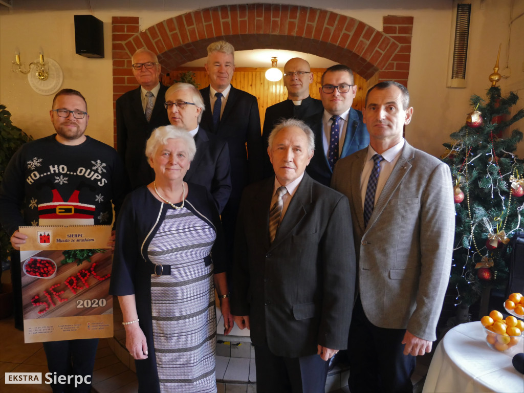 Spotkanie opłatkowe w PZERiI w Sierpcu