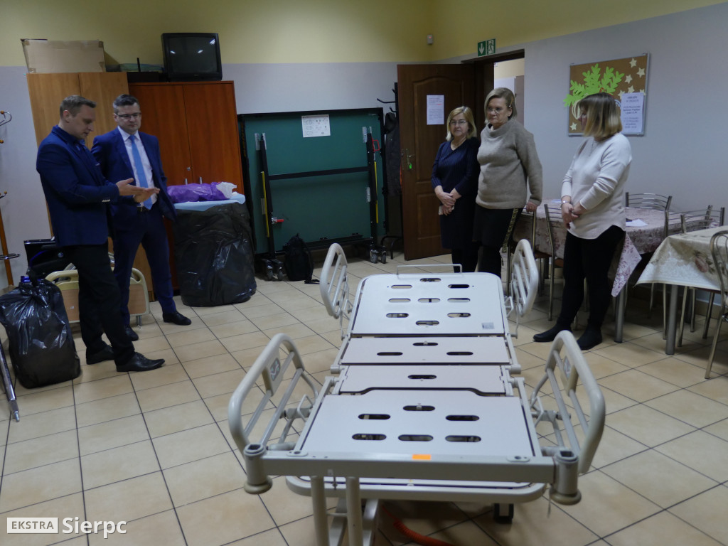 Przekazanie łóżka rehabilitacyjnego