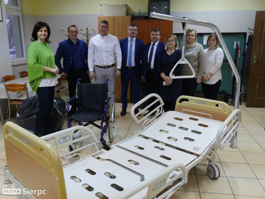 Przekazanie łóżka rehabilitacyjnego