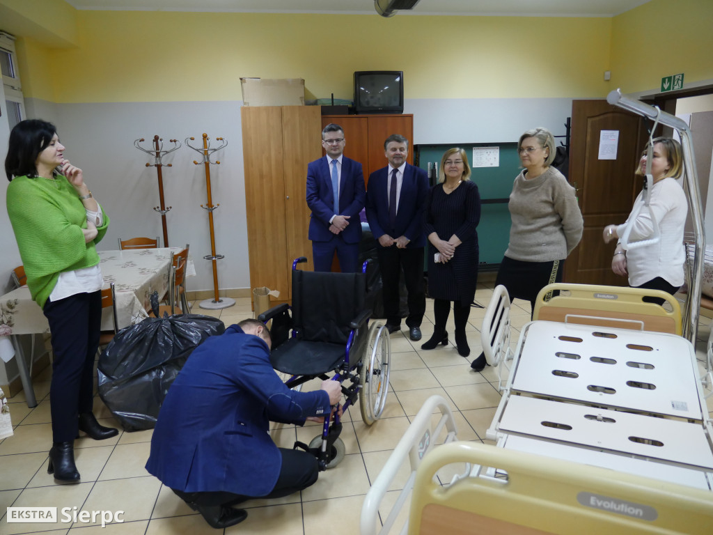Przekazanie łóżka rehabilitacyjnego