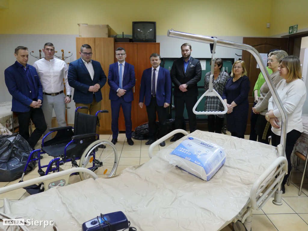 Przekazanie łóżka rehabilitacyjnego