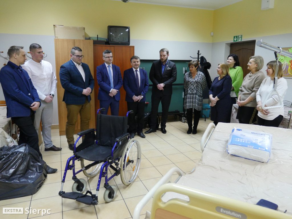Przekazanie łóżka rehabilitacyjnego