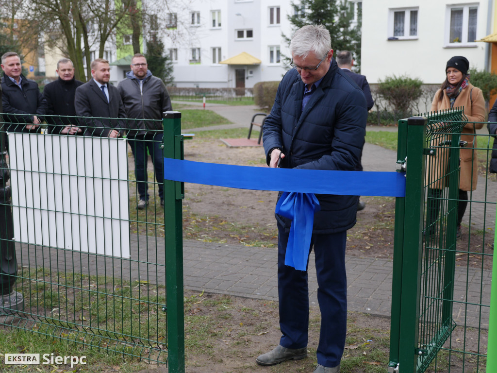 Oddanie Otwartych Stref Aktywności w Sierpcu